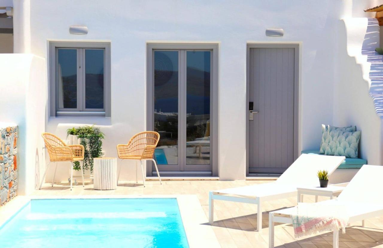 Villa The Nine Graces - Agia Anna - Option With Private Pool Or Hot Tub Exterior foto