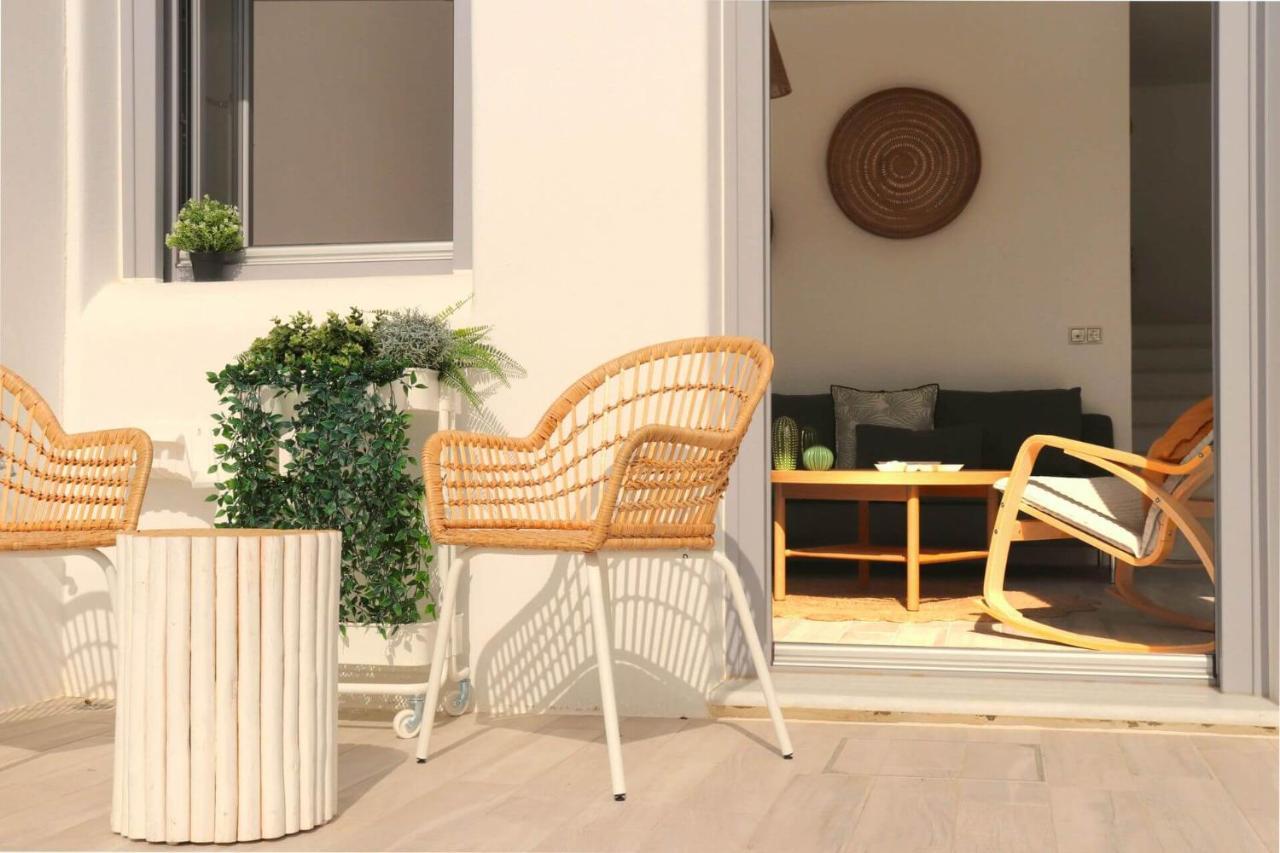 Villa The Nine Graces - Agia Anna - Option With Private Pool Or Hot Tub Exterior foto