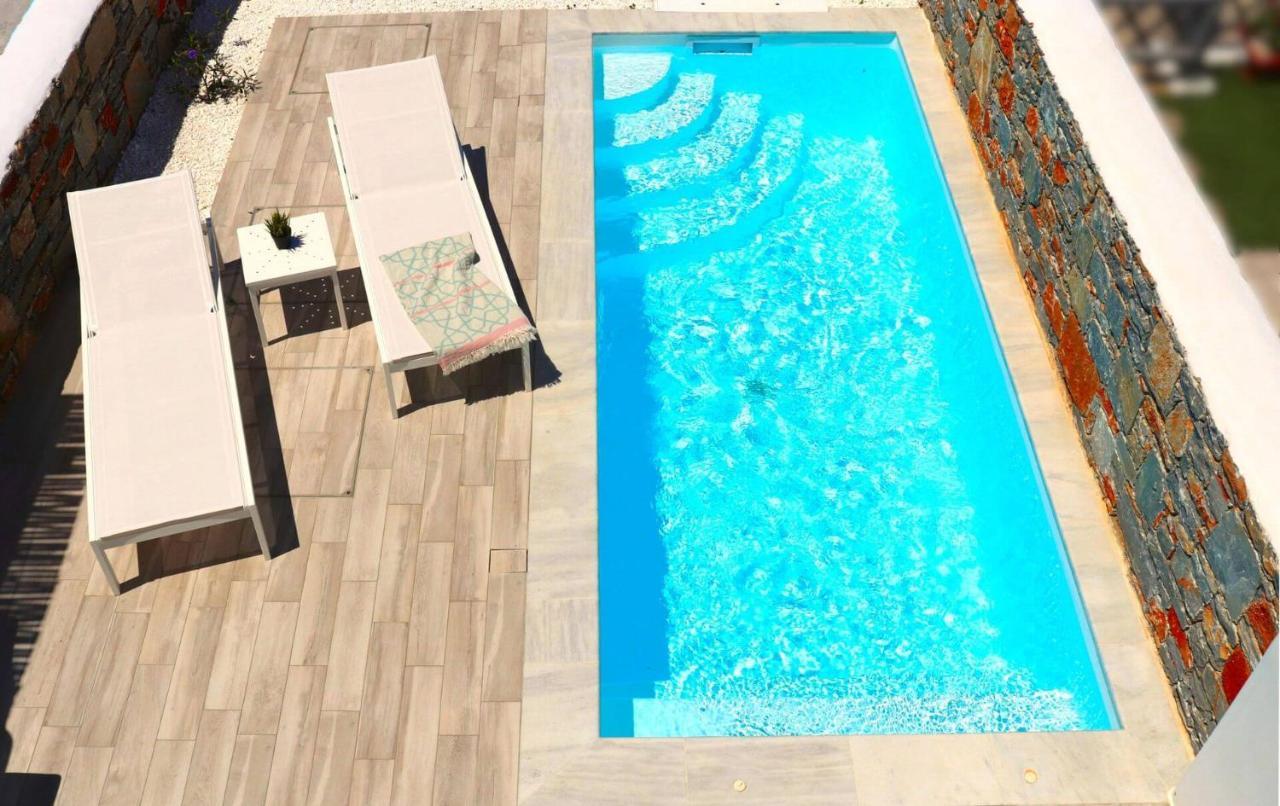 Villa The Nine Graces - Agia Anna - Option With Private Pool Or Hot Tub Exterior foto