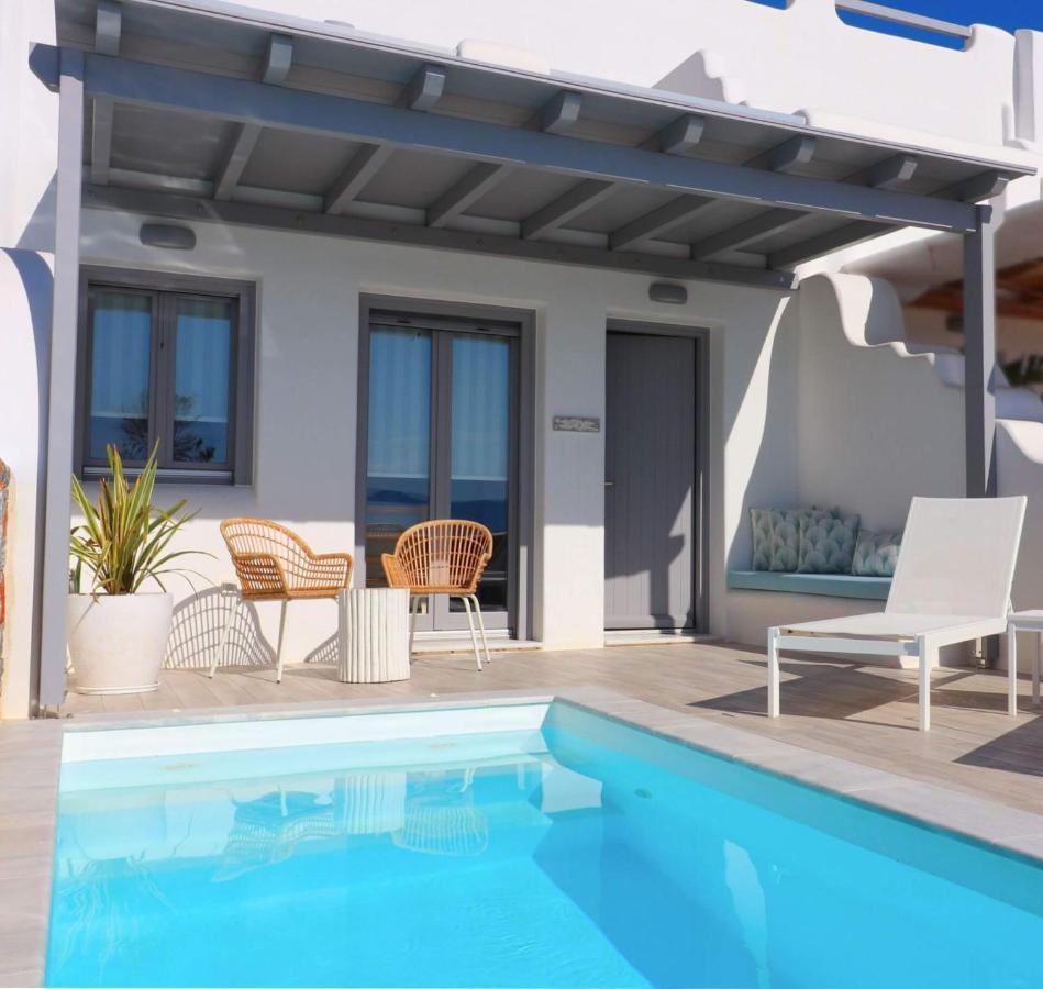 Villa The Nine Graces - Agia Anna - Option With Private Pool Or Hot Tub Exterior foto